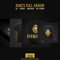 Kings Full Armor hero — tee hoodie snapback ebook